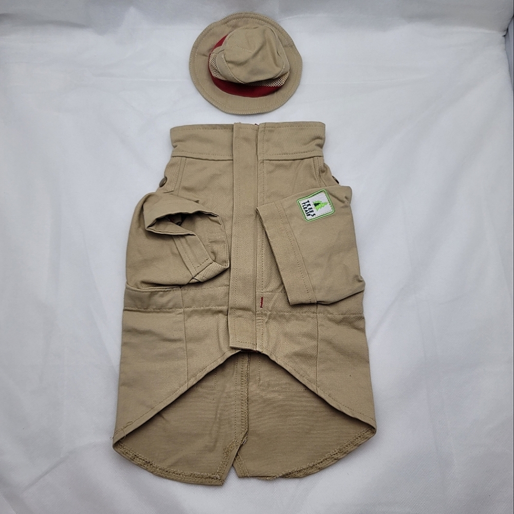 Bond & Co. Khaki Explorer Zip-Up Jacket W/Matching Hat